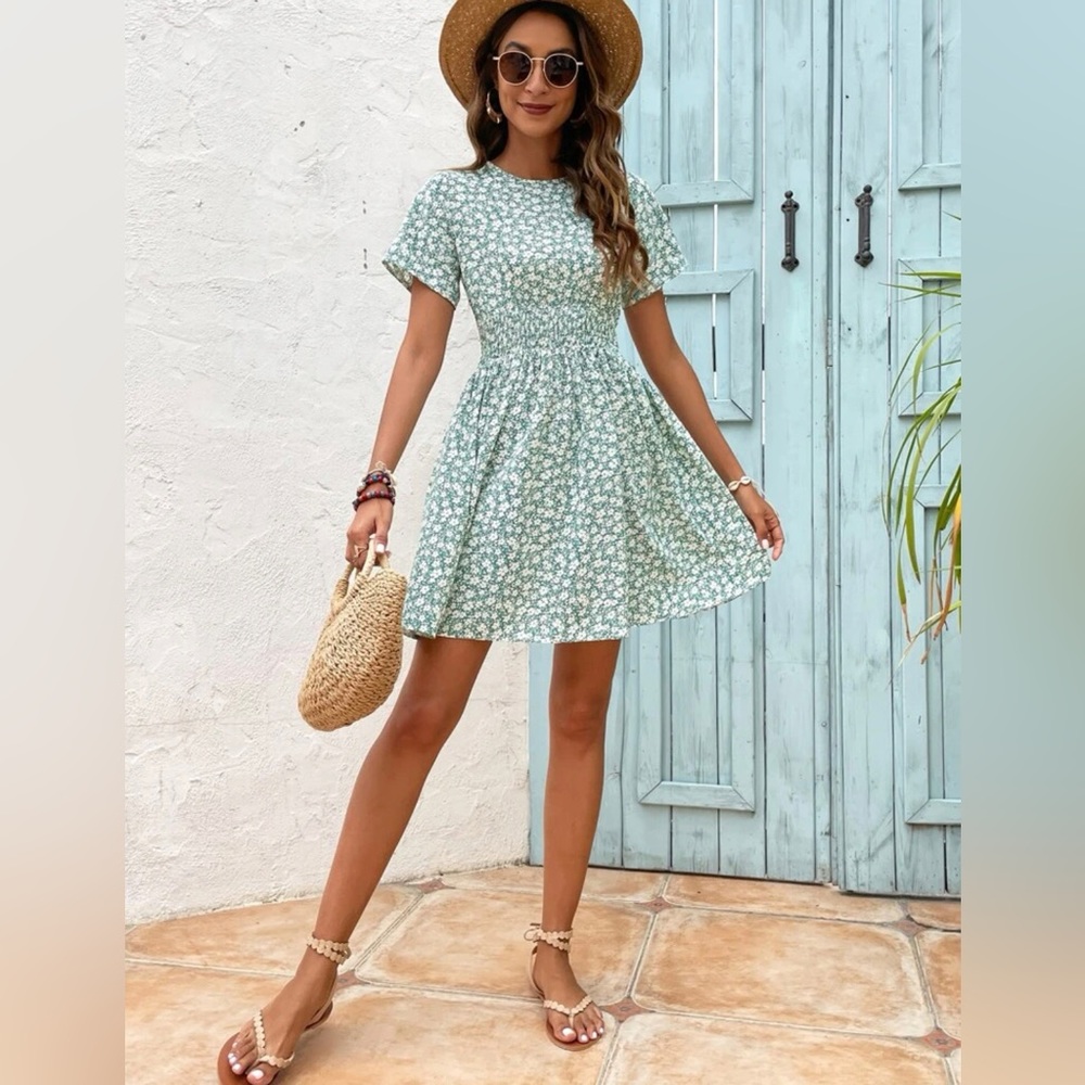 Floral dress!